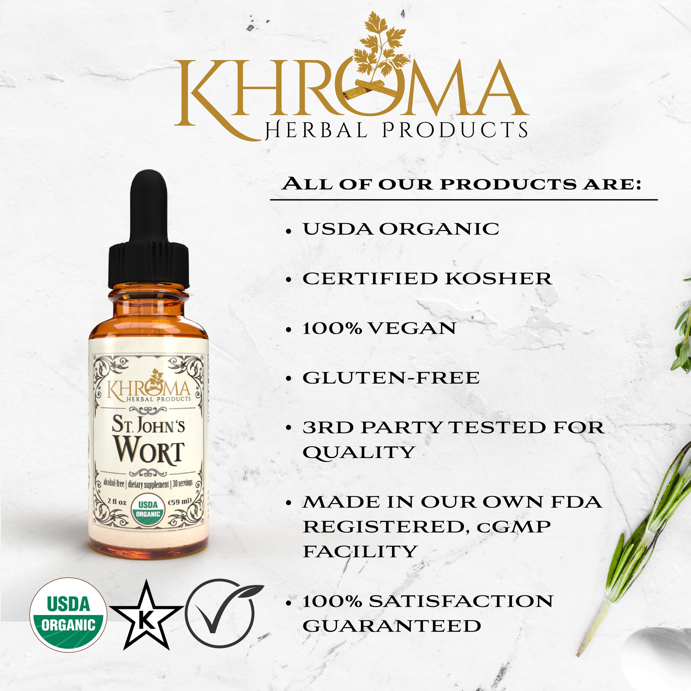 Organic St. John's Wort