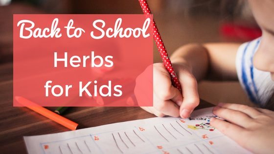 back to school herbs for kids
