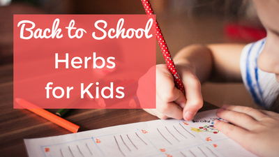 Herbs for Kids: Back to School Edition