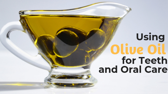 cup of olive oil for teeth cleaning
