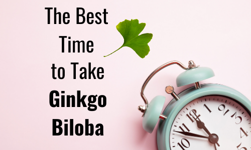 Here's the Best Time of Day to Take Ginkgo Biloba – Khroma Herbal Products