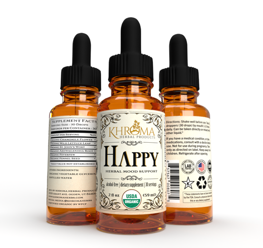 HAPPY - Organic Mood Enhancer